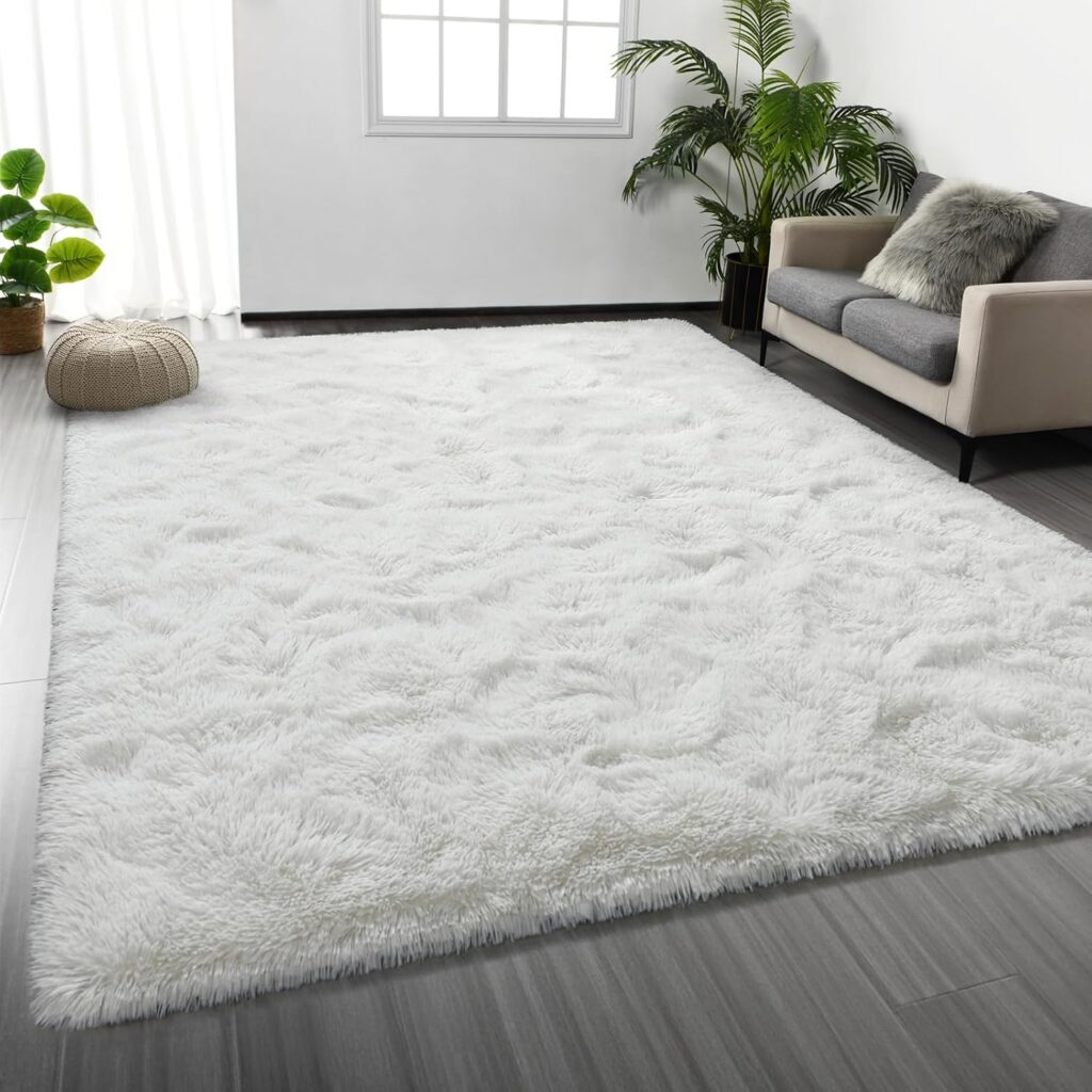 Stylish and cozy rug for a modern living room décor