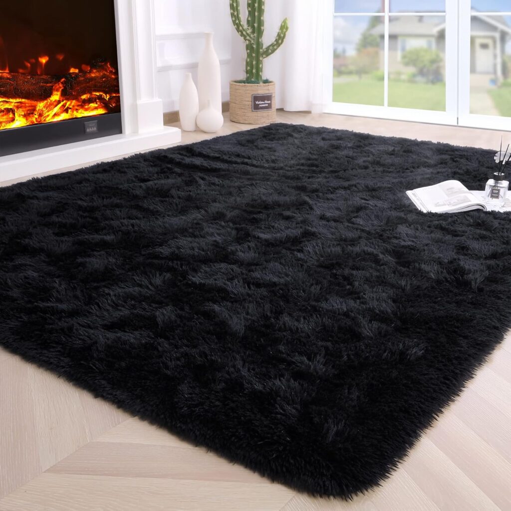 Stylish and cozy rug for a modern living room décor